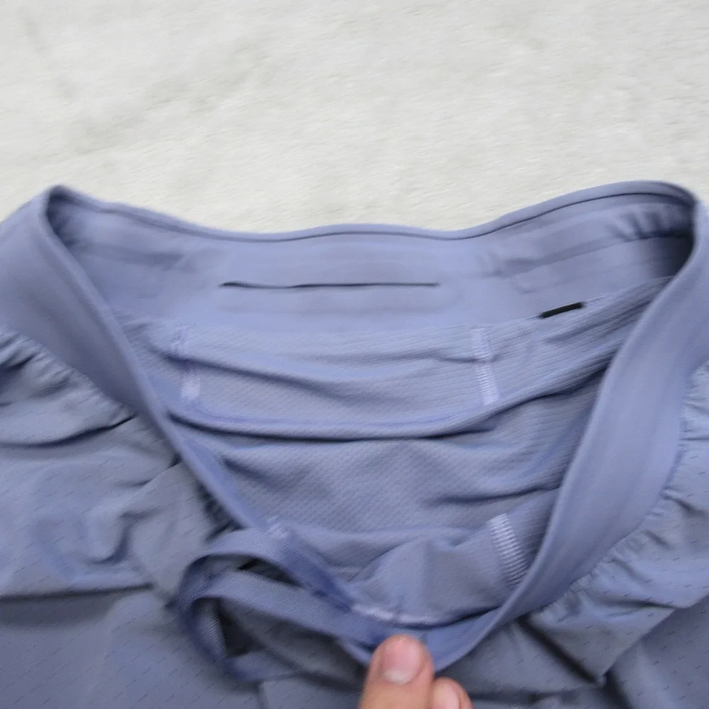 Lululemon Shorts Men Small Purple Ventilated Stretch Wicking Fast and Free Lined